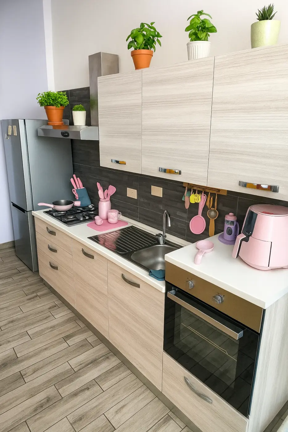 Cucina attrezzata di B&B La Sosta